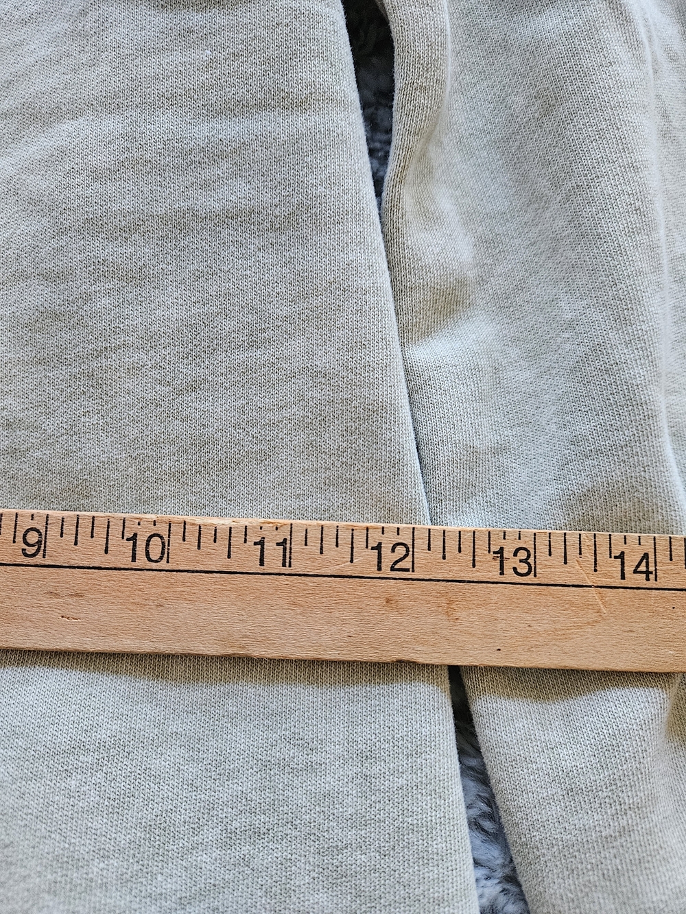 American Eagle Outfitters Heathered Sage Green Wide Leg Lounge Wear - Picture 5 of 7